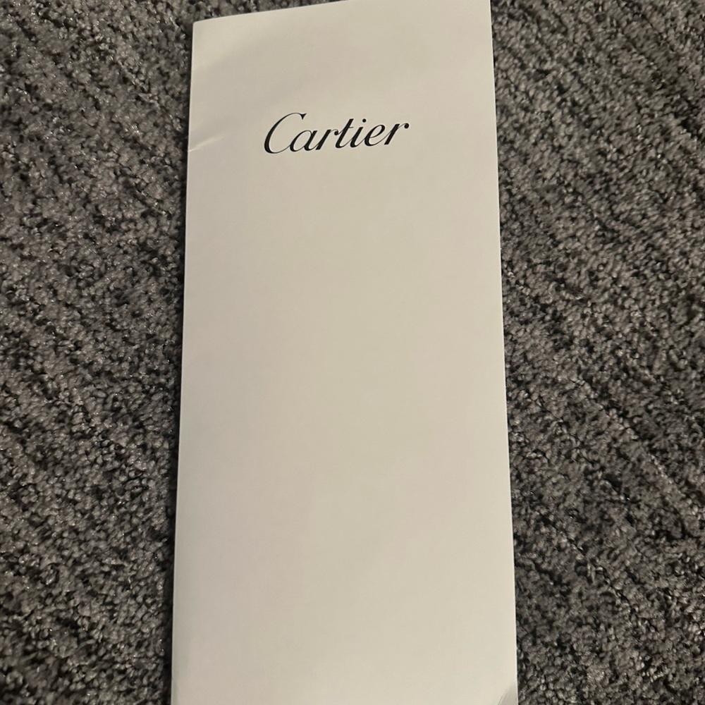 Cartier Shopping Bag Small & Receipt Holder - Picture 5 of 6